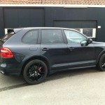 Porsche hoogglans zwart
